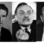 Montage of Enoch Powell, Jim McGachy and Neil Kinnock